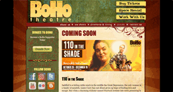 Desktop Screenshot of bohotheatre.com